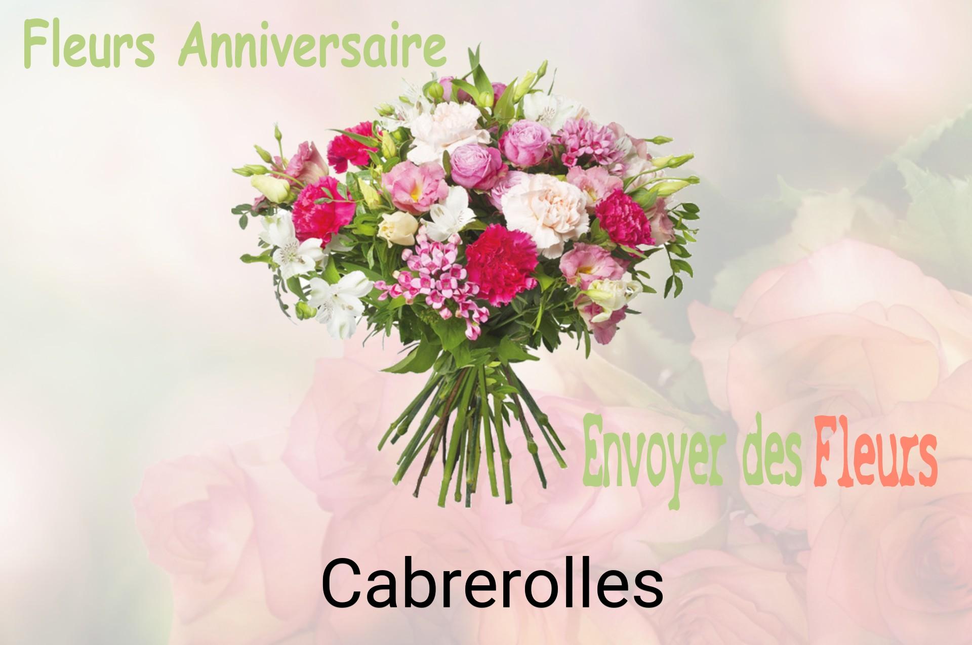 Bouquet de fleurs d’anniversaire livré à Cabrerolles